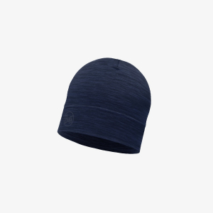 LIGHTWEIGHT MERINO WOOL HAT solid denim (LIGHTWEIGHT MERINO WOOL HAT solid denim) - фото