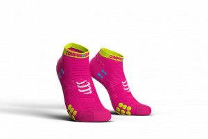 CS Шкарпетки Pro Racing Socks V3.0 Run Low, Fluo Pink, T1 - фото