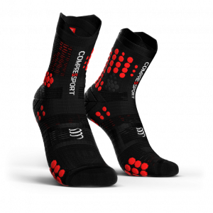 CS Шкарпетки Pro Racing Socks V3.0 Trail, Black/Red, T2 - фото