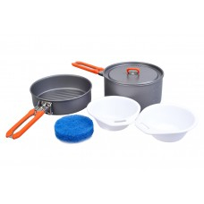 FM Feast 1 Orange набір посуду для 1-2 чол. - фото-1