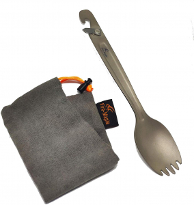 FM Woodpecker ложка титанова - фото