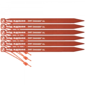 Набір кілків Big Agnes Dirt Dagger UL 6.75” Tent Stakes (6 шт.) - фото