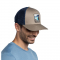 Кепка Buff Explore Trucker Cap, Lake River Khaki, L/XL - фото-1