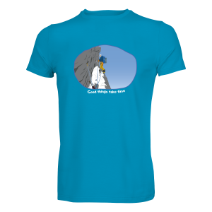 Футболка чоловіча "Good things take time" - фото