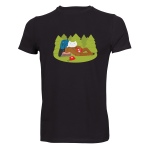 Футболка чоловіча "Кіт-медик" - фото