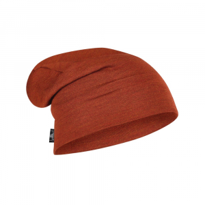 HEAVYWEIGHT MERINO WOOL LOOSE HAT solid senna (HEAVYWEIGHT MERINO WOOL LOOSE HAT solid senna) - фото