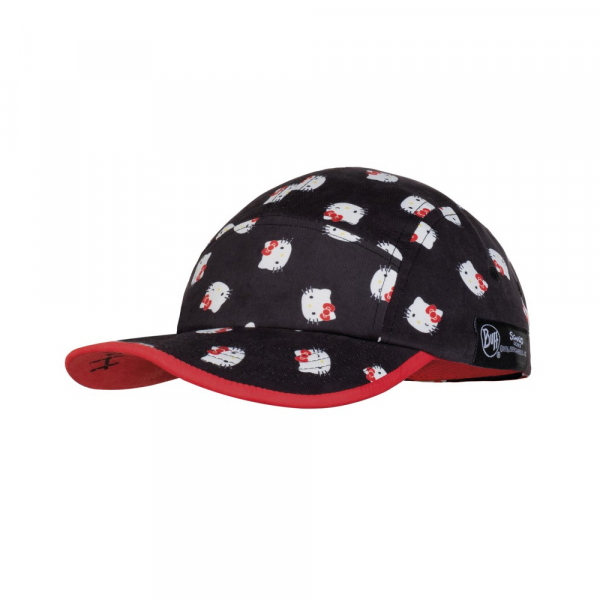 HELLO KITTY 5 PANELS CAP poses black (HELLO KITTY 5 PANELS CAP poses black) - фото-1