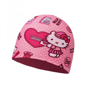 HELLO KITTY CHILD MICROFIBER & POLAR HAT mailing rosé (HELLO KITTY CHILD MICROFIBER & POLAR HAT mailing rosé) - фото