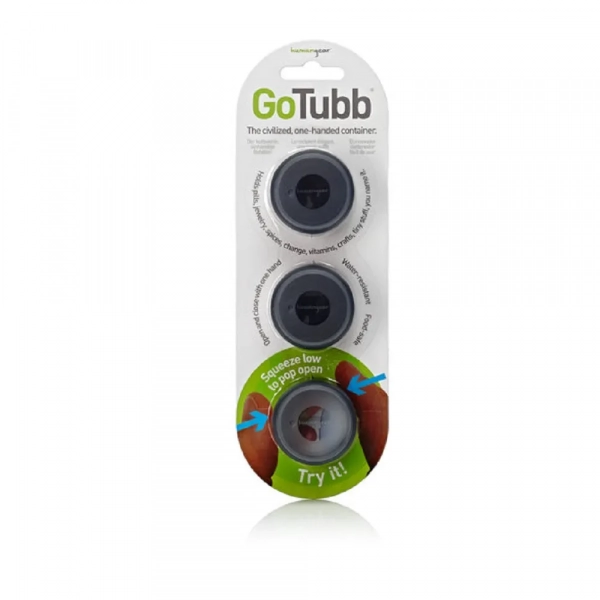 Набір контейнерів Humangear GoTubb 3-Pack Small - фото