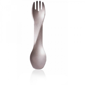 Ложко-виделка Humangear GoBites Ti-Uno Titanium - фото