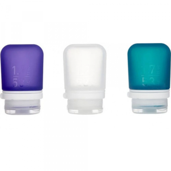 Набір силіконових пляшечок Humangear GoToob+ 3-Pack Small - фото-1