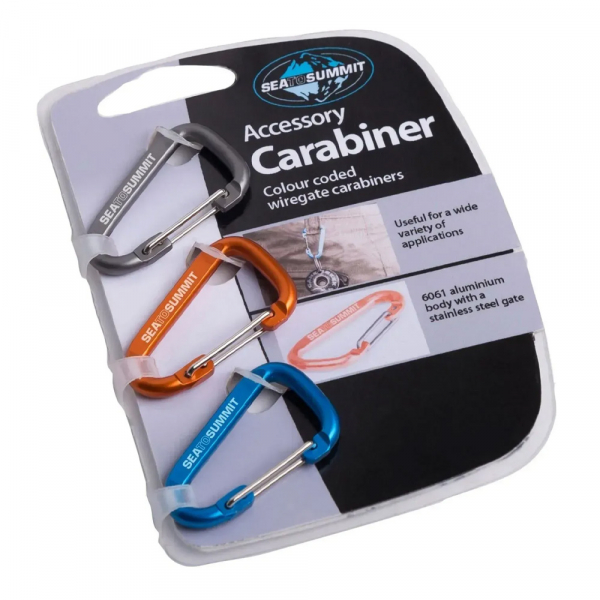 Карабіни Sea To Summit Accessory Carabiner 3 Pack - фото-1