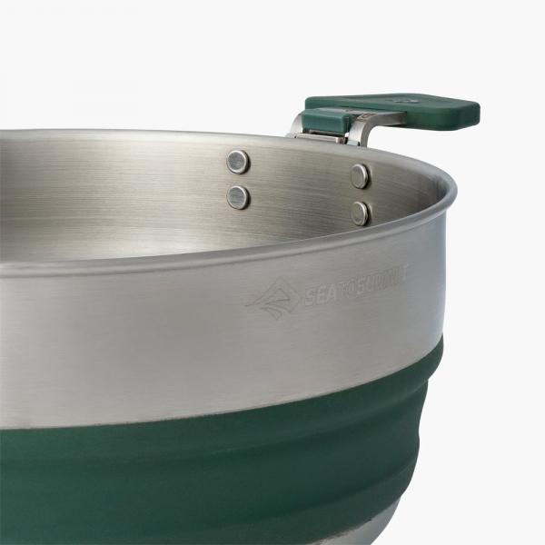 Каструля складана Sea to Summit Detour Stainless Steel Collapsible Pot - фото
