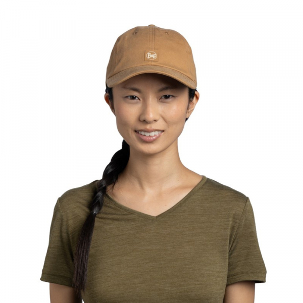 Кепка Buff Baseball Cap, Solid Zare Camel - фото
