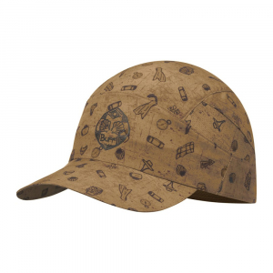 Кепка Buff Camino Pack Trek Cap, Santiago Silversage - фото