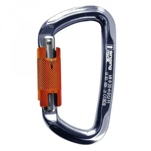 Карабін Keylock D Carabiner twist lock 30kN - фото
