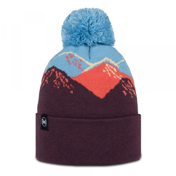 Шапка Buff Knitted Beanie Tatik Burgundy - фото