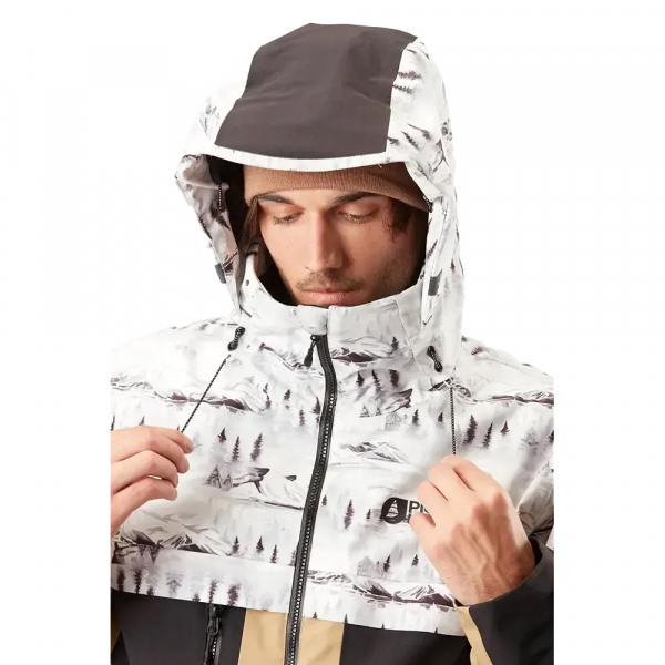 Куртка чоловіча Picture Organic Stone Printed 2024 Куртка чоловіча Picture Organic Stone Printed 2024 - фото