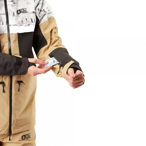 Куртка чоловіча Picture Organic Stone Printed 2024 Куртка чоловіча Picture Organic Stone Printed 2024 - фото