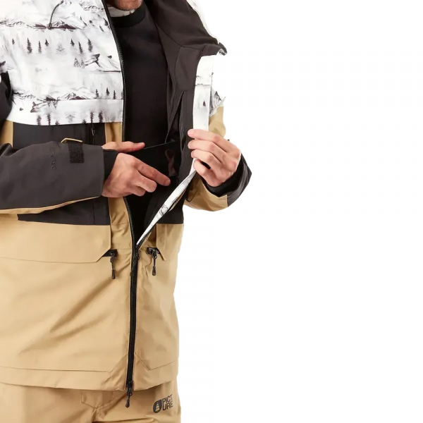 Куртка чоловіча Picture Organic Stone Printed 2024 Куртка чоловіча Picture Organic Stone Printed 2024 - фото