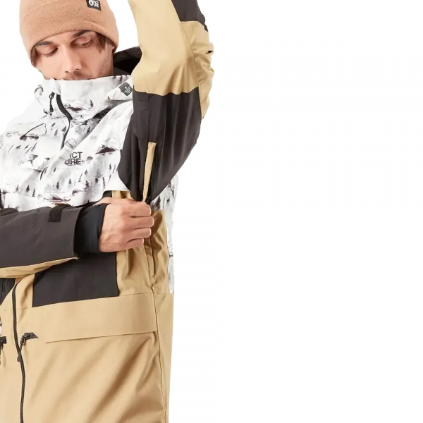 Куртка чоловіча Picture Organic Stone Printed 2024 Куртка чоловіча Picture Organic Stone Printed 2024 - фото