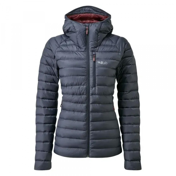 Легкий пуховик жіночий Rab Microlight Alpine Jacket Wmns - фото-1