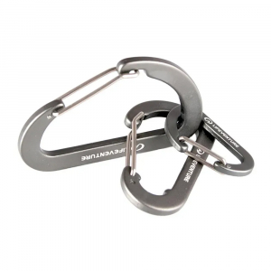 Lifeventure комплект карабінів Karabiners grey - фото