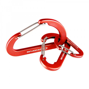 Lifeventure комплект карабінів Karabiners red - фото