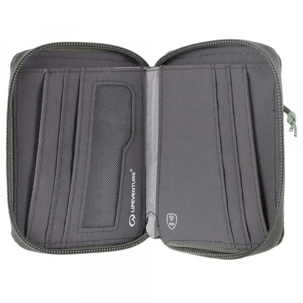 Lifeventure гаманець Recycled RFID Bi-Fold Wallet olive - фото