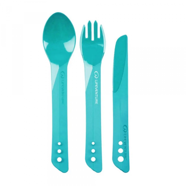 Lifeventure набір Ellipse Camping Tableware Set teal - фото