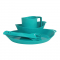 Lifeventure набір Ellipse Camping Tableware Set teal - фото-1