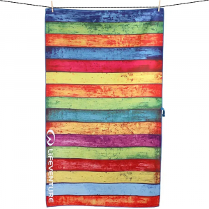 Lifeventure рушник Soft Fibre Printed Striped Planks Giant Lifeventure рушник Soft Fibre Printed Striped Planks Giant - фото