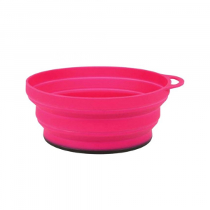 Lifeventure тарілка Silicone Ellipse Bowl pink - фото
