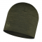 LIGHTWEIGHT MERINO WOOL HAT solid bark - фото-1