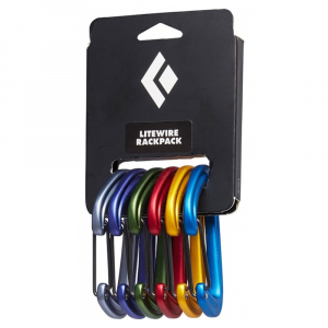 Набір карабінів Black Diamond LiteWire Rackpack - фото