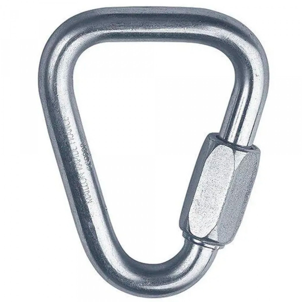 Карабін сталевий трикутний Maillon Big Delta D10 - фото-1