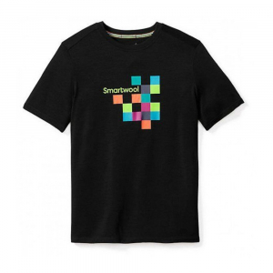 Футболка чоловіча Men's Merino 150 Logo Tee Black - фото