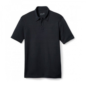 Футболка чоловіча Men's Merino 150 Pattern Polo Charcoal - фото