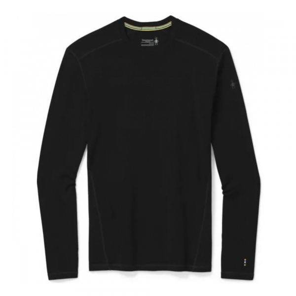 Кофта чоловіча Men's Merino 250 Baselayer Crew Boxed Black - фото-1