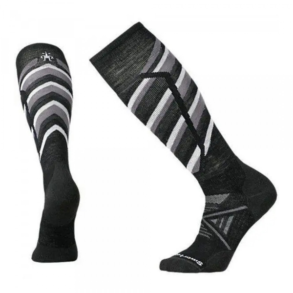 Шкарпетки чоловічі Men's PhD Ski Medium Patternt Black - фото-1