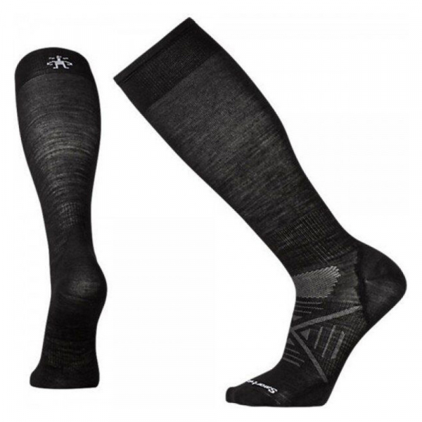 Шкарпетки чоловічі Men's PhD Ski Ultra Light Black - фото-1