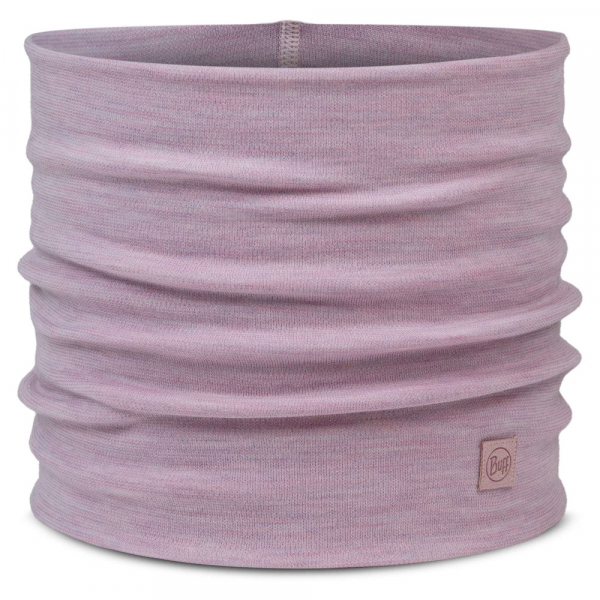 Пов'язка на шию Buff Merino Heavyweight Neck Warmer Solid Lilac Sand - фото