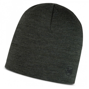 Merino Midweight Beaney Solid Bark шапка - фото