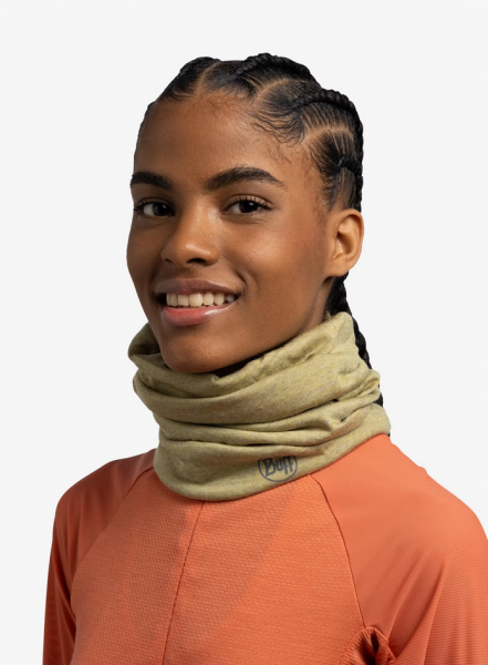 Пов'язка на шию Buff Merino Midweight Melange Gingko - фото