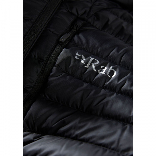 Куртка чоловіча Rab Microlight Alpine Jacket, Black/Graphene, XXL - фото