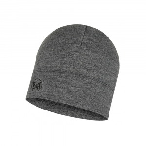 MIDWEIGHT MERINO WOOL HAT light melange grey (MIDWEIGHT MERINO WOOL HAT light melange grey) - фото
