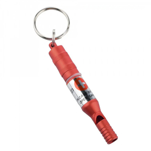 Брелок-свисток Munkees Emergency Whistle, Red - фото