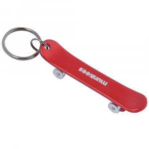 Брелок-відкривачка Munkees Skateboard S, Red - фото