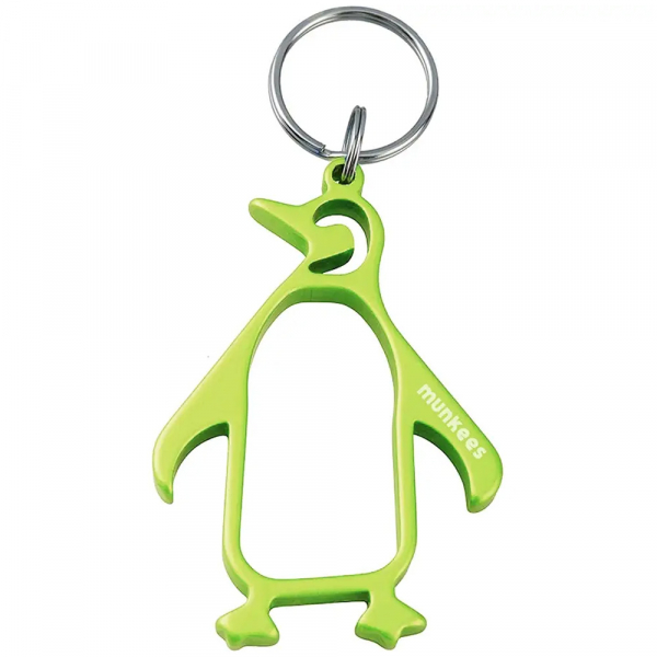 Брелок-відкривачка Munkees Penguin, Green - фото