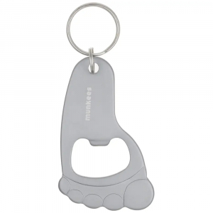 Брелок-відкривачка Munkees Foot, Grey - фото